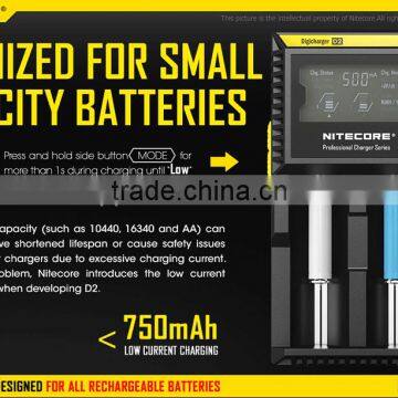 in Stock Original Nitecore Chargers D4/D2/I4/I2 18650 Battery Charger 12v 220v Inverter With Battery Charger photo-3