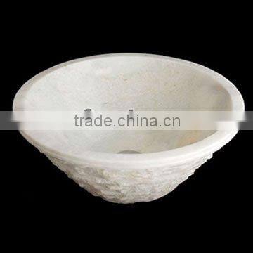 Bathroom Natural Stone Vanity Basin Sink(FSE-STS-031M)