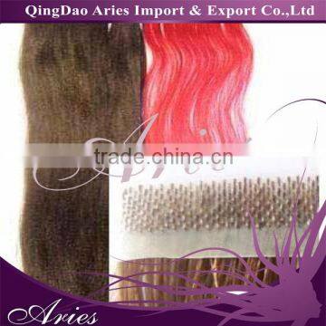 best selling virgin european pu skin weft