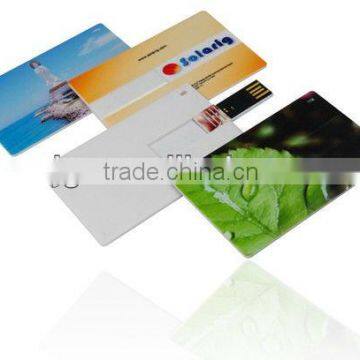 Gift USB Custom Logo Credit Card USB Flash Drive Wholesale Price