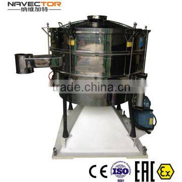 grinding powder cocoa powder tumbler screen