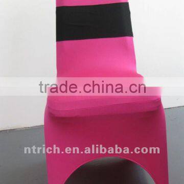 Decorative elastic chair sash for wedding