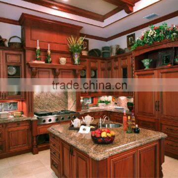 Classic Cherry Wood Kitchen Designs DJ-K128