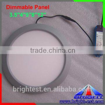 Round LED Panel Light With Long Life Span CE RoHS Certificate,Ultrathin Household Double Color Led Panel Light