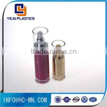 Round Acrylic Cosmetic Plastic Bottle Retail 50ml Cosmetic Lotion Bottle photo-5