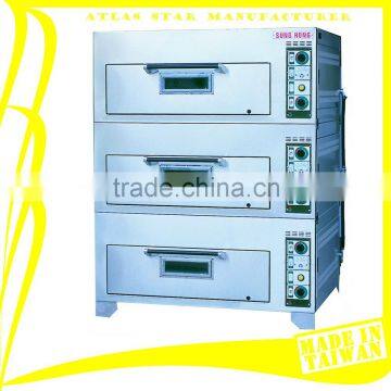 3 deck 6 tray Gas Oven