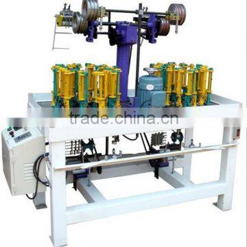 24 spindle2 head high speed core rope braiding machine