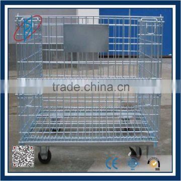 Aluminum Foldable Collapsible Roll cart/roll Cage