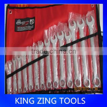 super quality fully finished combination wrench set