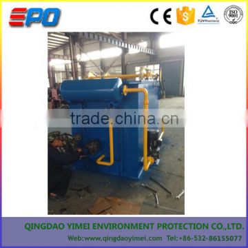 Pressured dissolved air floating waste water purification plant