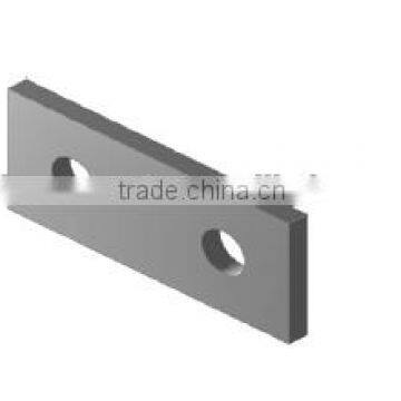 2 Hole Flat Splice Plate Fittings channel fitting