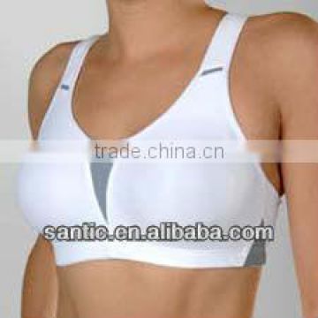 New design women Yoga Padded Pump Sports Bra