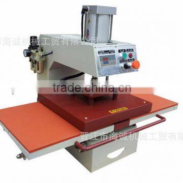 Pneumatic double stations heat press machine