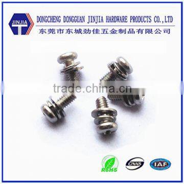 manufactured in china pan head sems combination screww