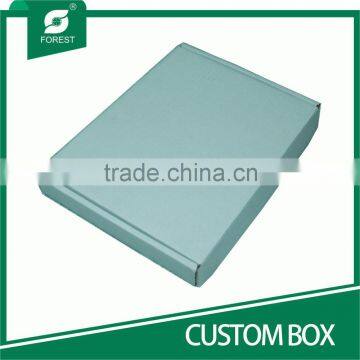 SINGLE WALL FOLDING WHITE CUSTOM PAPER BOX WITH OEM PRINTING photo-4