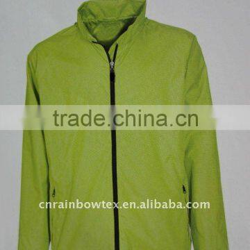 Polyester Windbreaker jacket for men