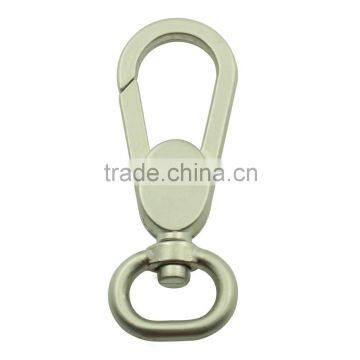 manufacturers of bag accessories zinc alloy metallic 13mm flat swivel eye snap hook                        
                                                Quality Choice