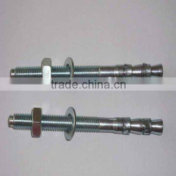 Zinc plated wedge anchor