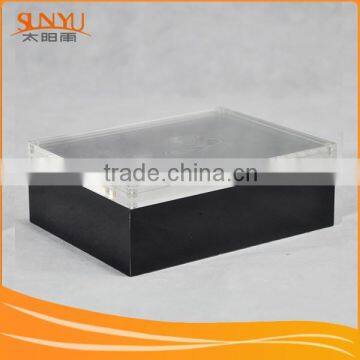 Thick acrylic storage box with magnetic