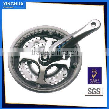 bicycle crank & chainwheel