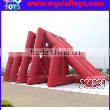 XIXI 2016 High Quality Commercial Grade Adult Giant 4 Lanes Inflatable Slides photo-3