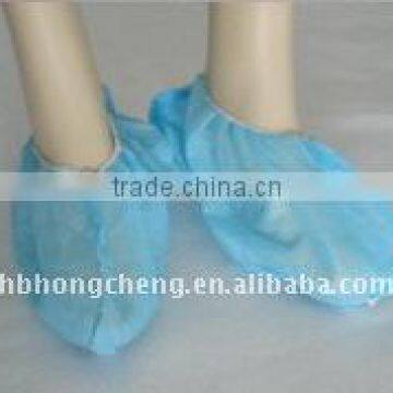 Indoor disposable non-skid antistatic shoe cover