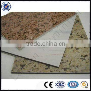 ACP High Quality 8mm Marble /Stone Color Aluminium Composite Material