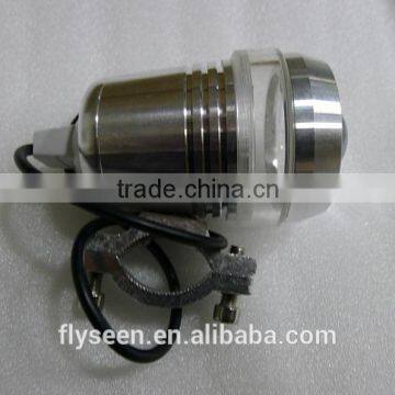 12V Black 30W U2 LED Laser Gun Day Waterproof Spot Light Motorcycle Driving Front Headlight Quality Choice photo-5