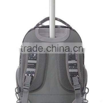 2015 600D Polyester School Backpack With Wheels photo-3