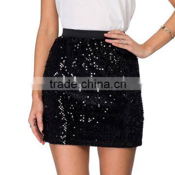 Women's Falling Star Sequin Club Tube Mini Pullover Skirt OEM ODM Type Factory Guangzhou Customization supplier