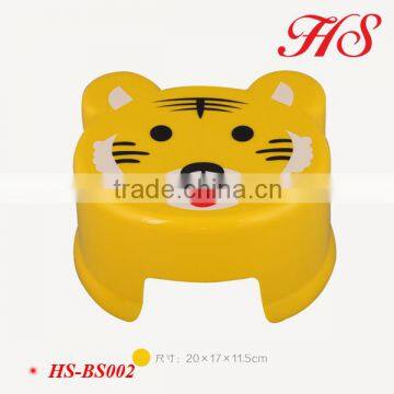 Cartoon design kids plastic stool child step stool