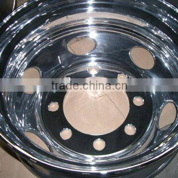 High Quality 8.25*22.5 & 9.00x22.5 Truck Chromed Wheel Rim photo-2