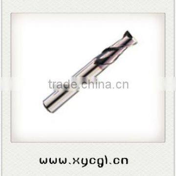 Two-flute end mill cutter