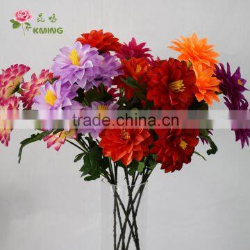 wholesale fake artificial dahlia flower hot sale