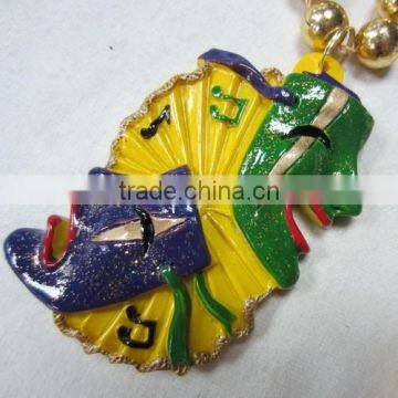 Hot Sale Mardi Gras Beads Necklace Promotional Beads Plastic MOT Beads