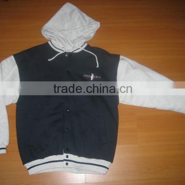 Mens fashion windproof baseball jacket