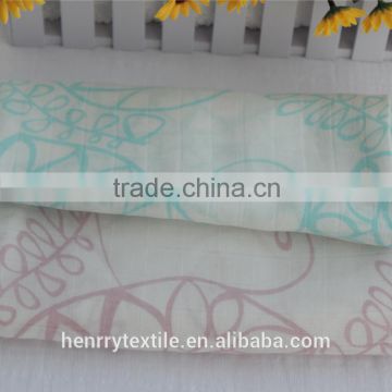 Bamboo Fabric Cotton Gauze Fabric for Babies