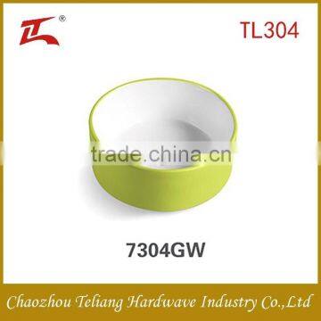 High Quality Ceramic Counter Top Unique Bathroom Sink Without Faucet Hole photo-3