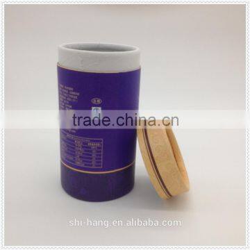 color printed handcrafted paper tube cylinder package