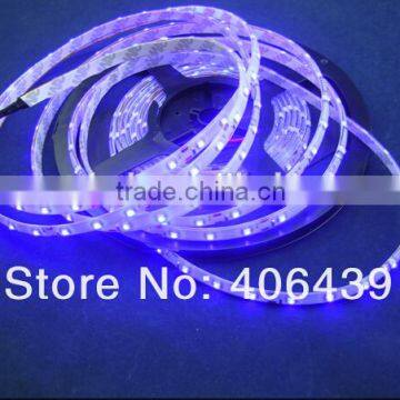 Purple 3528 Single Color 60 Led Strip Dc12v Ip65 Waterproof Silicon Coating White Pcb photo-2