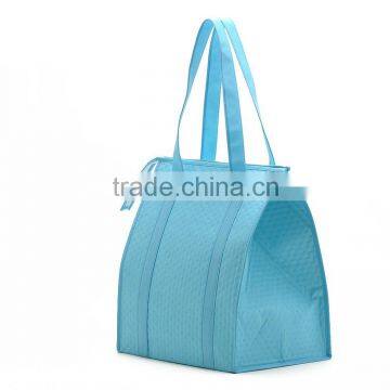 2015 New Design Transport Recycled pp Nonwoven Cooler Bags With Aluminum Foil photo-2