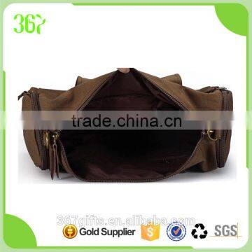 Classical Design Vintage Canvas Washing Tote Bag Travel Bag photo-3