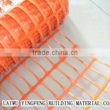 Plastic safety fence system