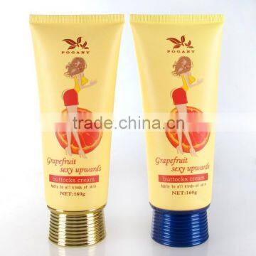 Buttocks paste usage matte plastic container with new design screw cap