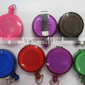 mix color retractable badge holder