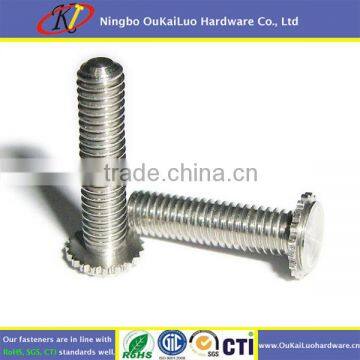 PEM Stainless steel Knurled round head self clinching studs, Self clinching fasteners studs