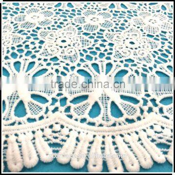 2015 Water soluble high quality polyester crochet lace