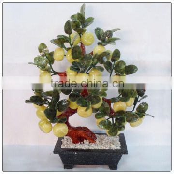 Jade 28 Piece Orange Tree ,natural stone tree ,decorative money tree