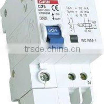 DZ47 C45LE Residual Current Circuit Breaker RCCB RCBO MCB MCCB