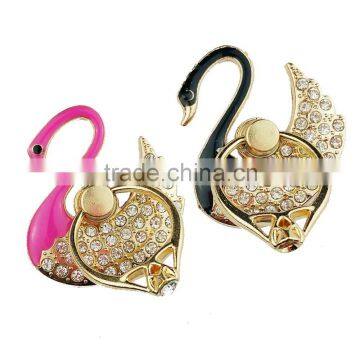 Samco Bling Swan Phone Kickstand Ring Holder, 360 Degree Rotating Ring Phone Holder / Ring Grip for Any Smartphones and Devices photo-4